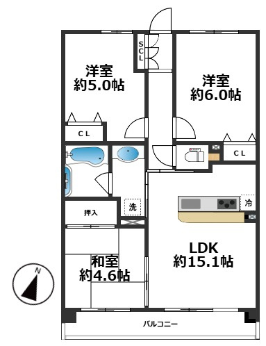 間取り：328000631511