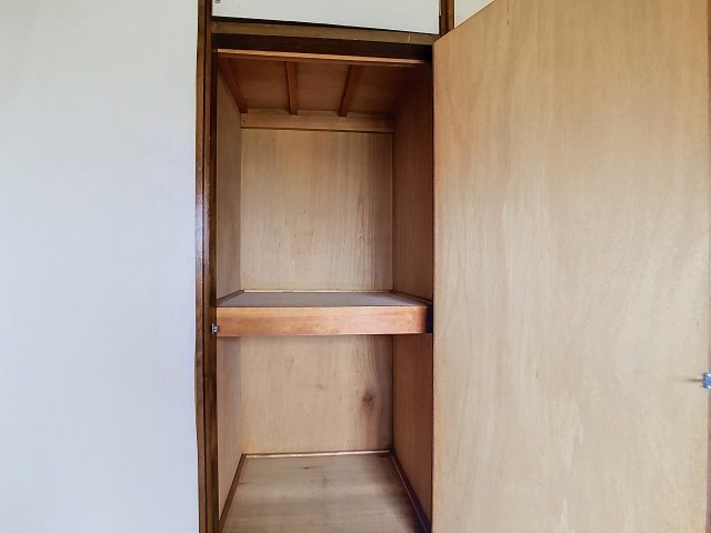 南東側洋室の収納です。