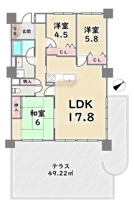 間取り：326000268382