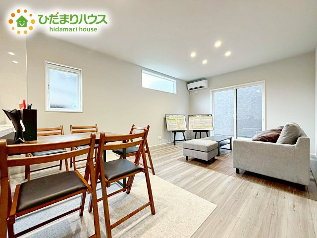 ホワイトを基調としたLDKは、明るく上品な心地よさを演出してくれます。空間に広がりをもたらし、より一層広く感じさせてくれます。