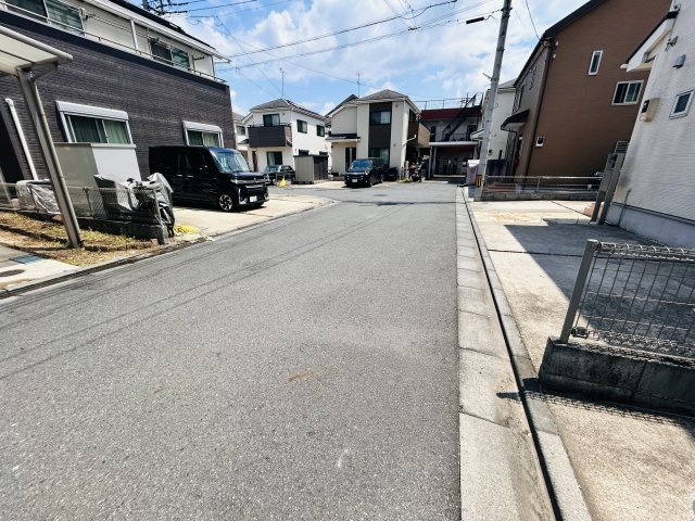 整備された開発道路♪