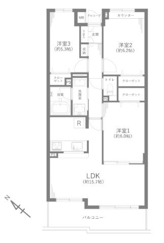 間取り：311002421227