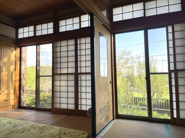 和室からの眺望です