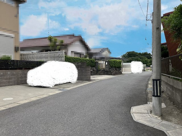 前面道路含む現地写真