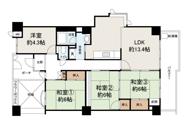 間取り：327001674797