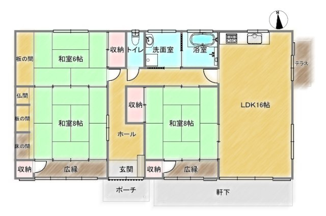 間取り：346000037812