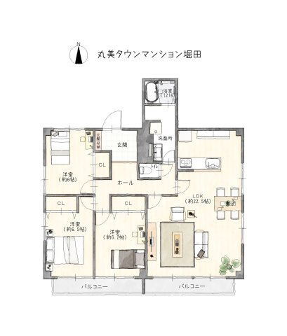 間取り：323000524647