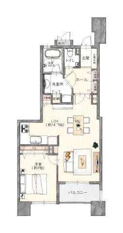 間取り：323000491558