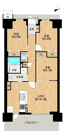 間取り：327002343090
