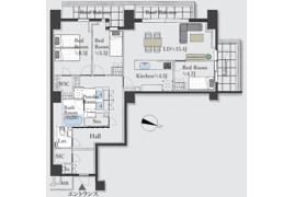 ブランズ渋谷常盤松の間取り