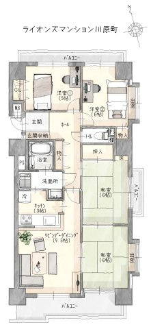 間取り：324000024285