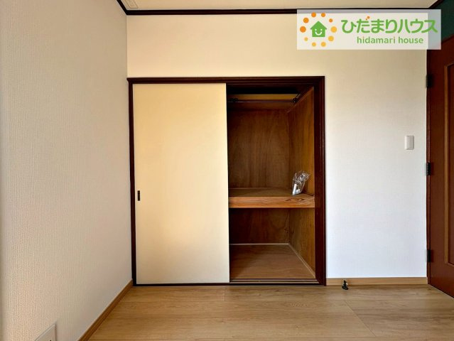 各居室にはしっかりと収納を完備！