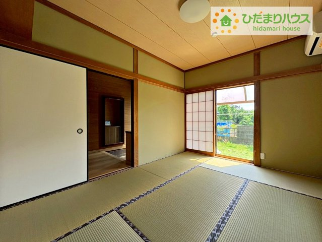 赤ちゃんスペースや客間など、多彩な用途で使用できる和室☆