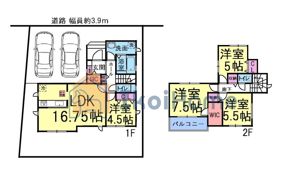 間取り：328000615409
