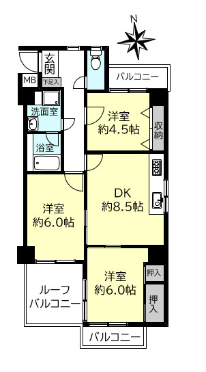 間取り：328000679495