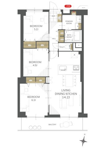 間取り：323000468888