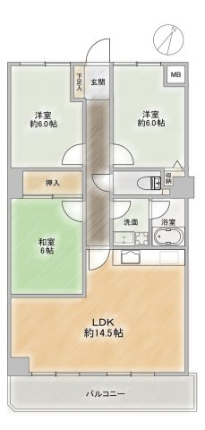 間取り：323000481623