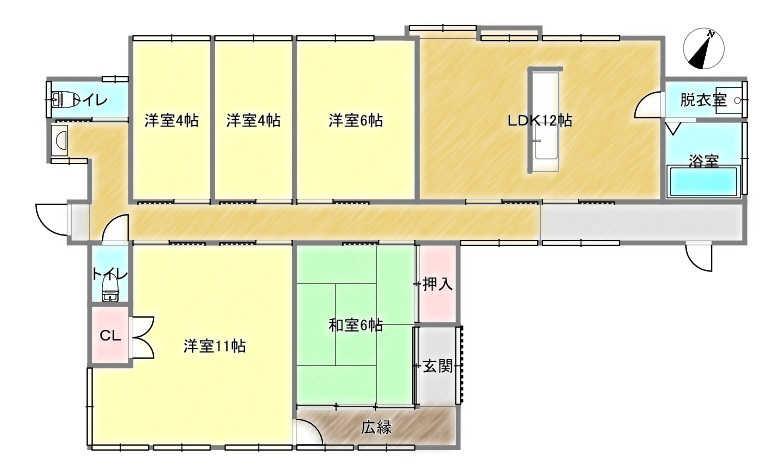 間取り：346000044956
