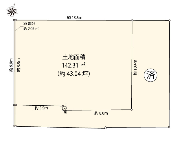 区画図：313004684556