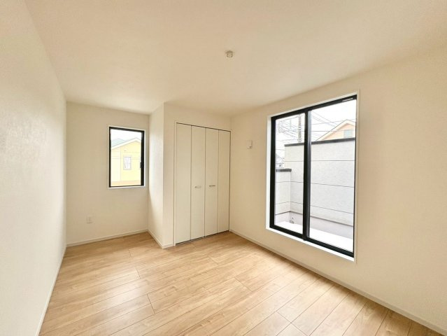洋室6.2帖・収納付きで、お部屋がすっきり片付きます