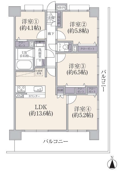 間取り：314002860068