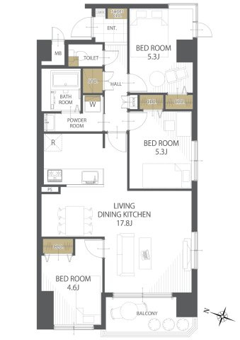 間取り：301000099364