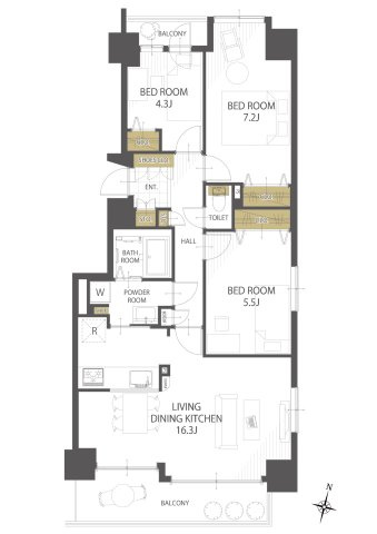 間取り：301000099365