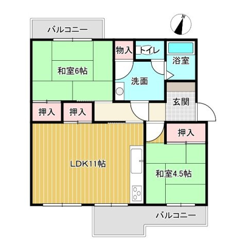 間取り：328000664592