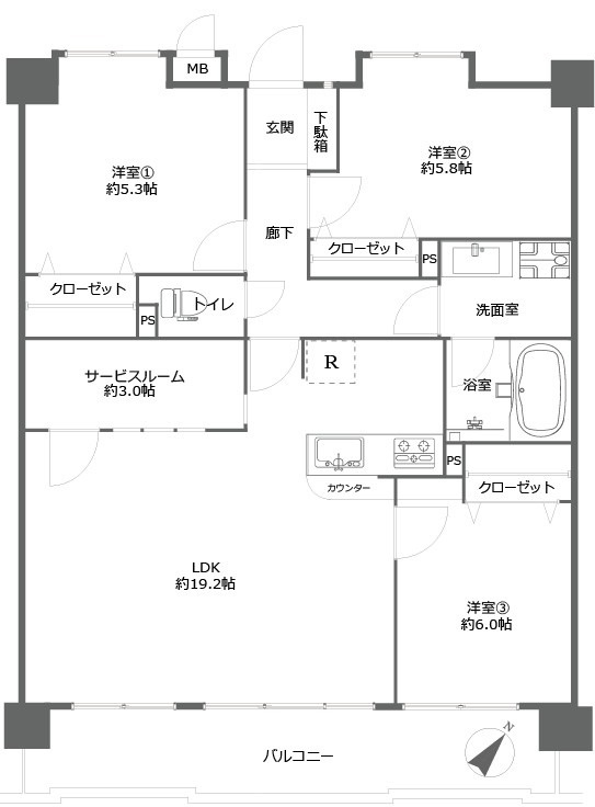 間取り：340000308125