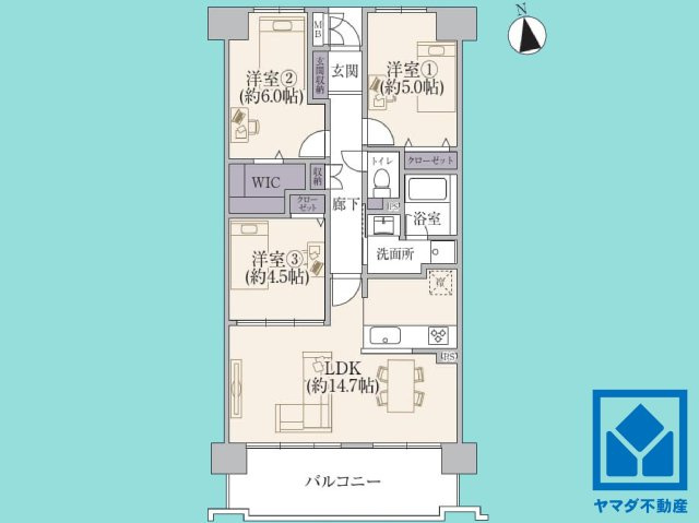 間取り：328000687798