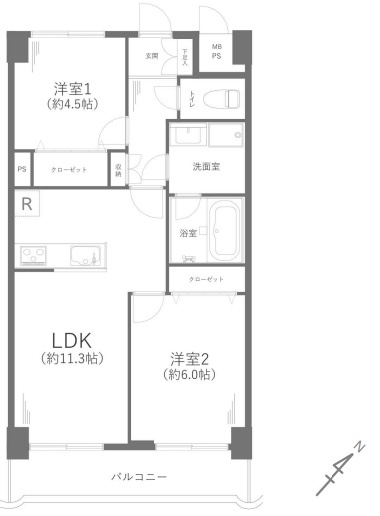 間取り：314002743163