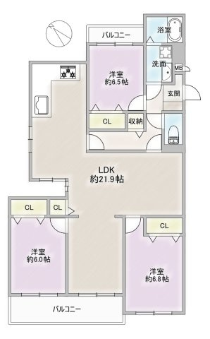 間取り：323000495878