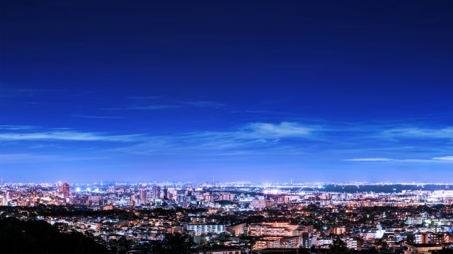 夜景（大阪市街を望む）