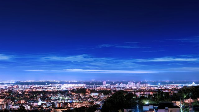 夜景（芦屋市街を望む）