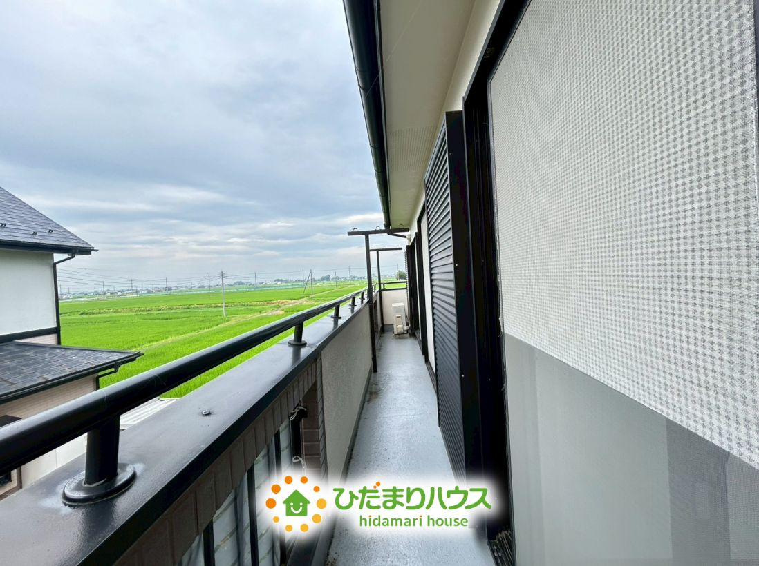 日当たり良好のバルコニー！お洗濯物も気持ちよく乾きます！