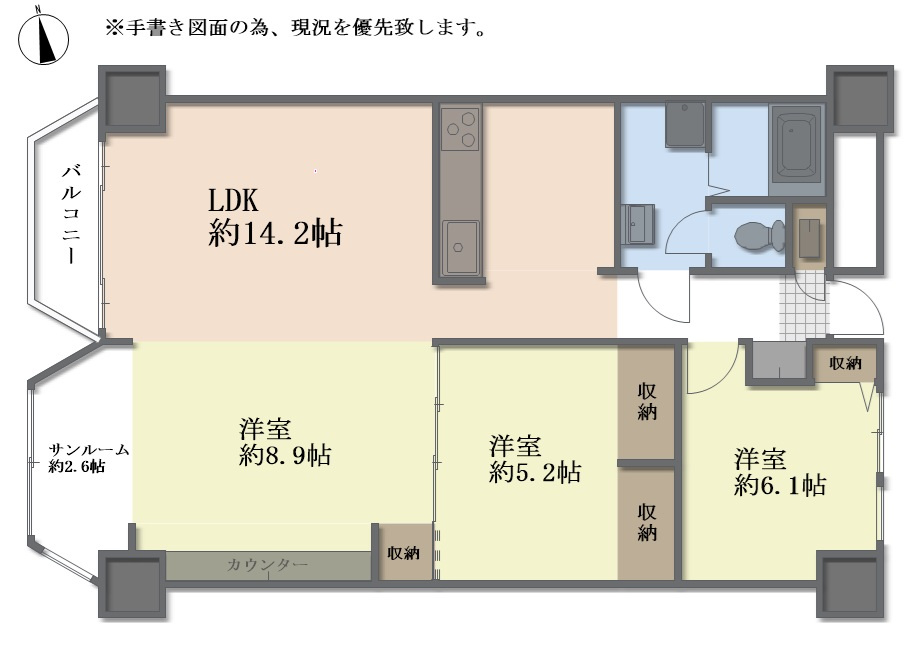 間取り：301000108006