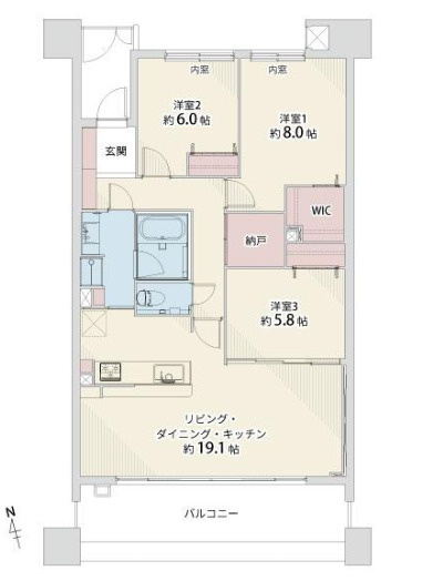 間取り：324000025971