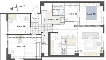 間取り：328000621482
