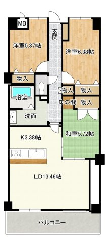 間取り：322000623513