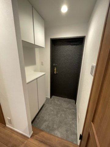広々とした玄関は、ベビーカーのご利用にも便利です。　