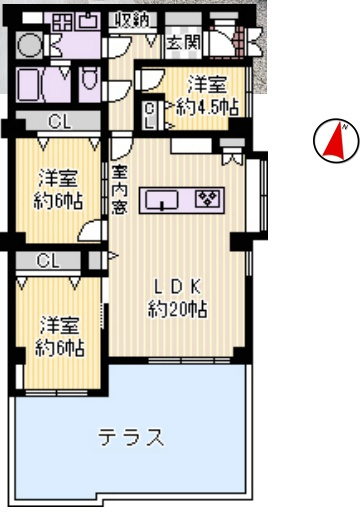 間取り：328000626508