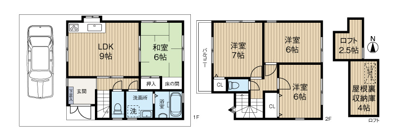 間取り：328000551418