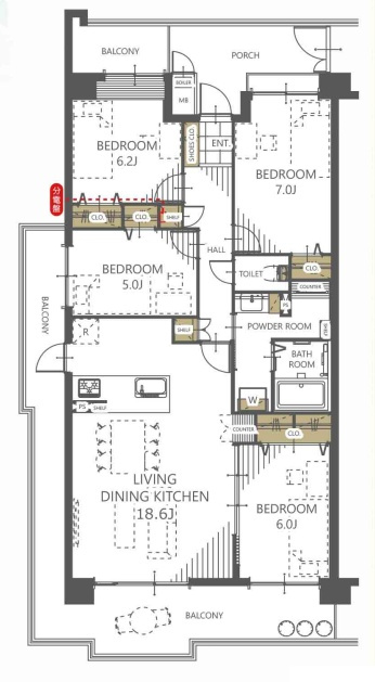 間取り：328000626236