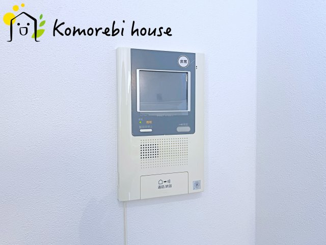 モニター付インターホンです