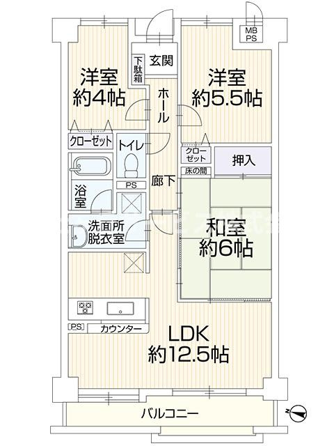 間取り：322000604169