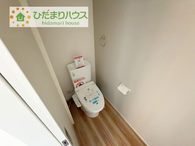トイレは1F、2F共に完備！取り合いになることがありませんね(^^)/