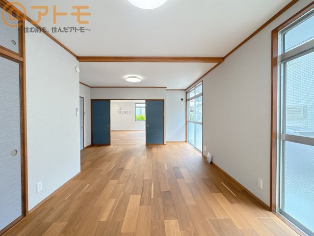 各居室に収納がついているので、部屋の中をすっきり見せることができますね！