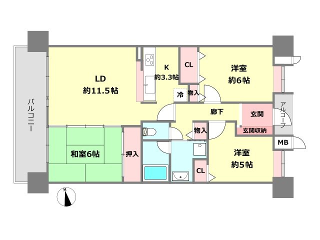 間取り：328000585846