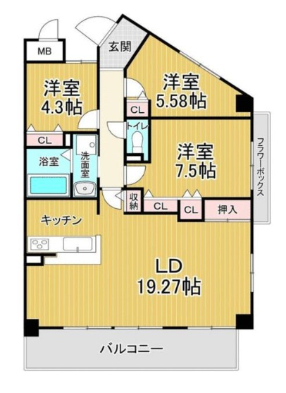 間取り：328000673273