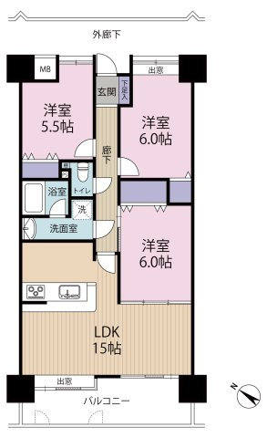 間取り：334000217104